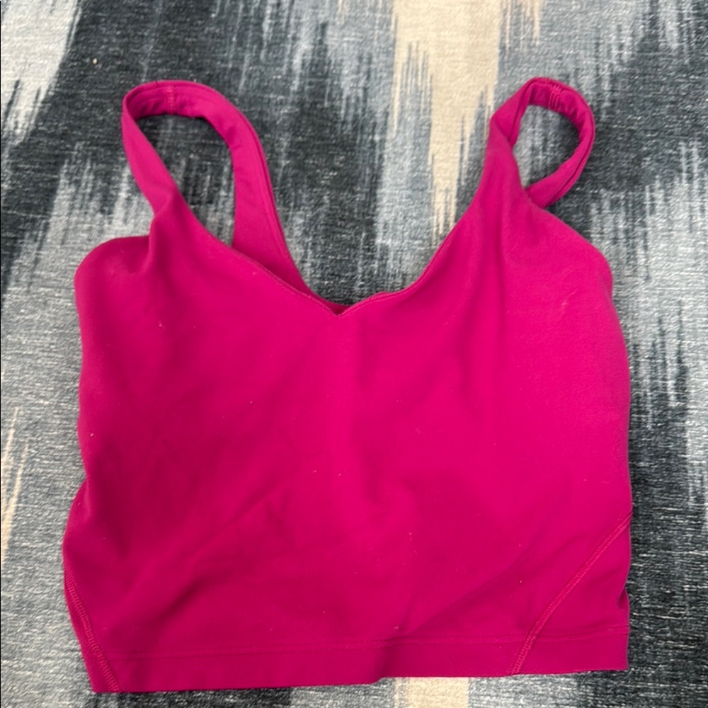 Lululemon Pink Sports Bra Intimates & Sleepwear